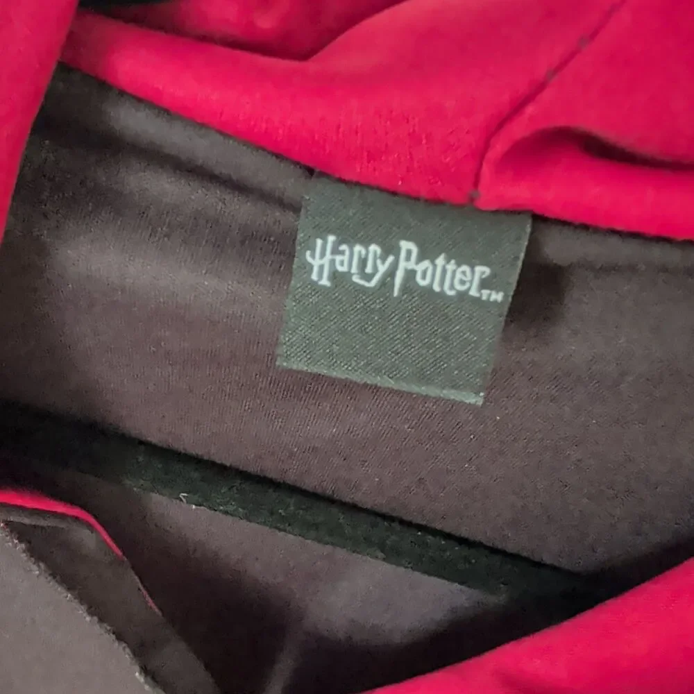 Harry Potter Gryffindor Robe Black & Burgundy Polyester Child Size S/M